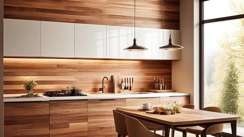 colore pareti cucina legno