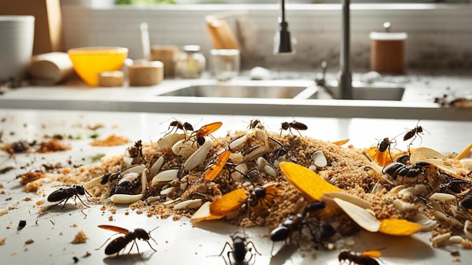 insetti in cucina