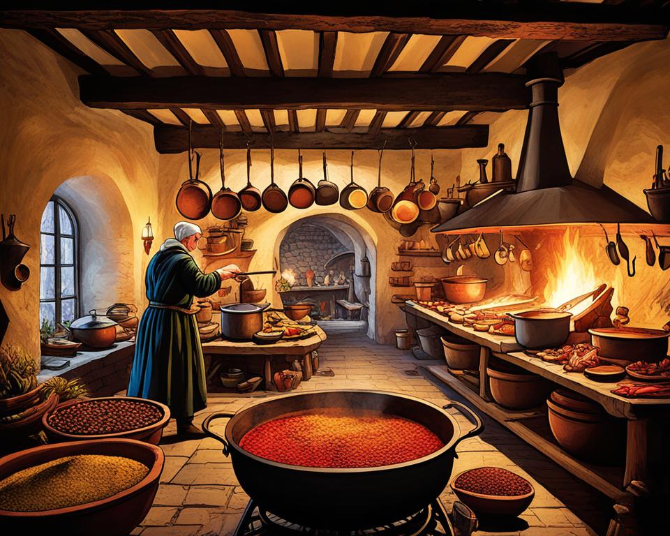 tradizioni culinarie medioevali